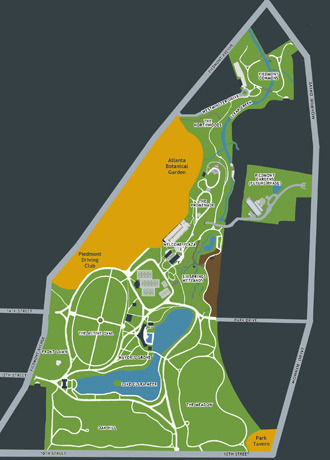 애틀랜타 도심 공원 피드먼트 파크(Piedmont Park) - Atlanta - 3