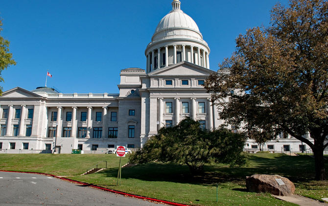 Visit to the Arkansas State Capitol in Little Rock - Arkansas - 1