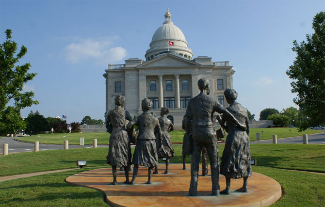 Visit to the Arkansas State Capitol in Little Rock - Arkansas - 2