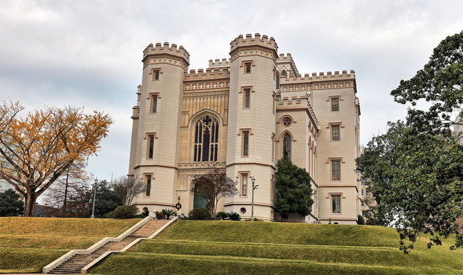 배턴루지에 있는 Louisiana's Old State Capitol - Baton Rouge - 1