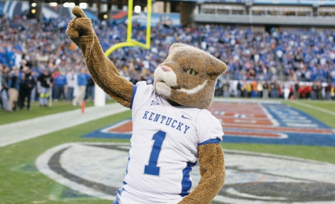 켄터키 대학교 풋볼팀 Kentucky Wildcats의 자부심 - Lexington - 1