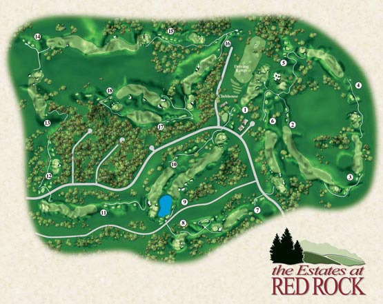 래피드시티에 있는 유명 골프장 Golf Club at Red Rock - Rapid City - 2