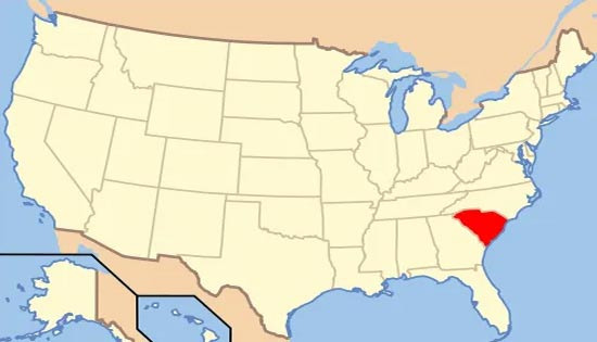 사우스캐롤라이나(South Carolina) 인종 구성 정보 - South Carolina - 1
