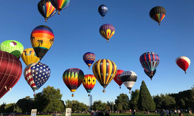 매년 열리는 열기구 행사, Spirit of Boise Balloon Classic - Boise - 1