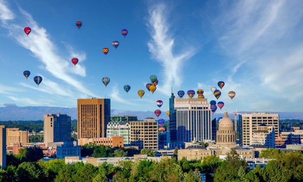 매년 열리는 열기구 행사, Spirit of Boise Balloon Classic - Boise - 2