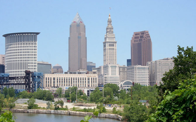 겨울의 눈, 호숫가의 낭만이 넘치는 Cleveland - Cleveland - 1