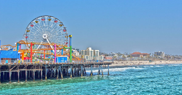 Santa Monica, California Beach City - Santa Monica - 1