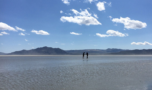 Black Rock Desert Playa with a 360-Degree Horizon - Nevada - 1