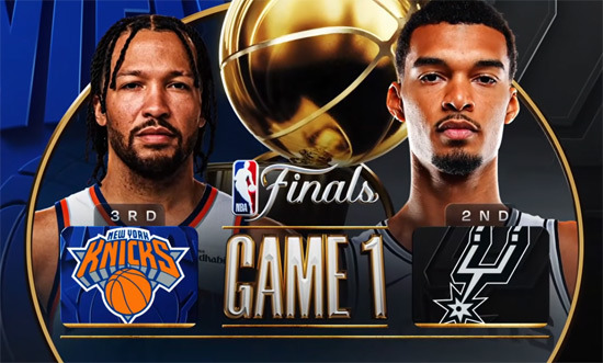 결국 NBA 파이널 1차전의 주인공은 뉴욕 닉스였습니다 - San Antonio - 1