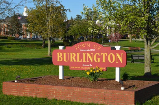 Burlington과 이름이 같은 도시가 미국에 29개가 있는 이유 - Burlington - 1