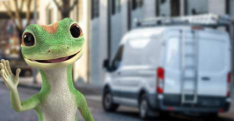 GEICO, 초록 도마뱀 한 마리가 바꾼 값싼 보험의 정석 - Los Angeles - 1