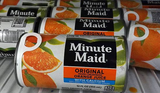 Minute Maid 냉동 주스가 이제는 단종이 된다고 하네요  - Los Angeles - 1