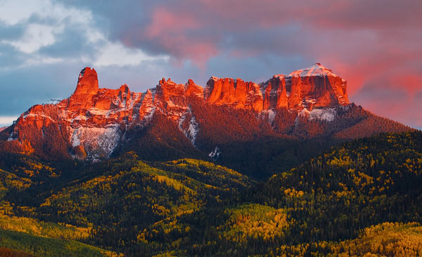 The Sacred Rock Touching the Sky, Colorado Chimney Rock - Colorado - 1