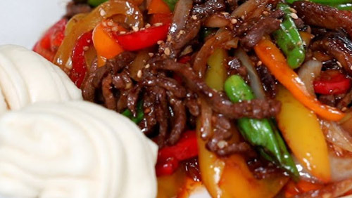주말 낮 별미, 꽃빵 곁들인 고추잡채 제대로 만드는 법 - San Diego - 1