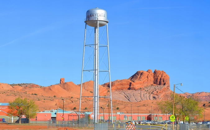 The Story of the Water Tank Next to a House in the Arizona Desert - Arizona - 1