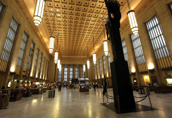 30th Street 역에서 느끼게 되는 Art Deco - Pennsylvania - 1