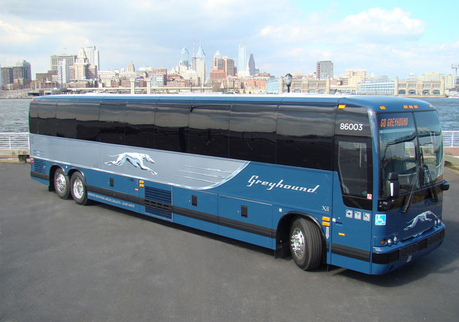 The 50-Year Evolution of Greyhound Lines Buses - Blue Bell - 1