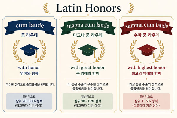 졸업장 속 스펙정보, 쿰 라우데, 마그나 쿰 라우데, 숨마 쿰 라우데 - Seattle - 1