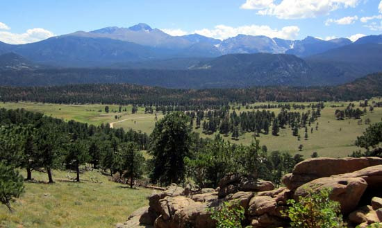 A Day Spent in Rocky Mountain National Park with Clouds - Denver - 2
