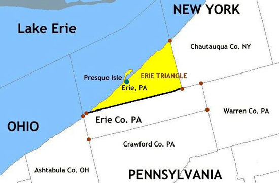 펜실베이니아에 있는 Erie Triangle 들어보셨나요?  - Pennsylvania - 1