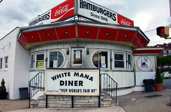 저지시티에 있는 맛집, The White Mana Diner - New Jersey - 1