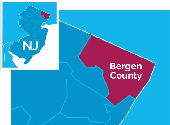 Bergen County Located in Northern New Jersey - New Jersey - 1