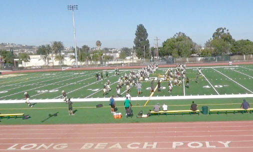 NFL 스타가 나오는 Long Beach Polytechnic High School - Long Beach - 1