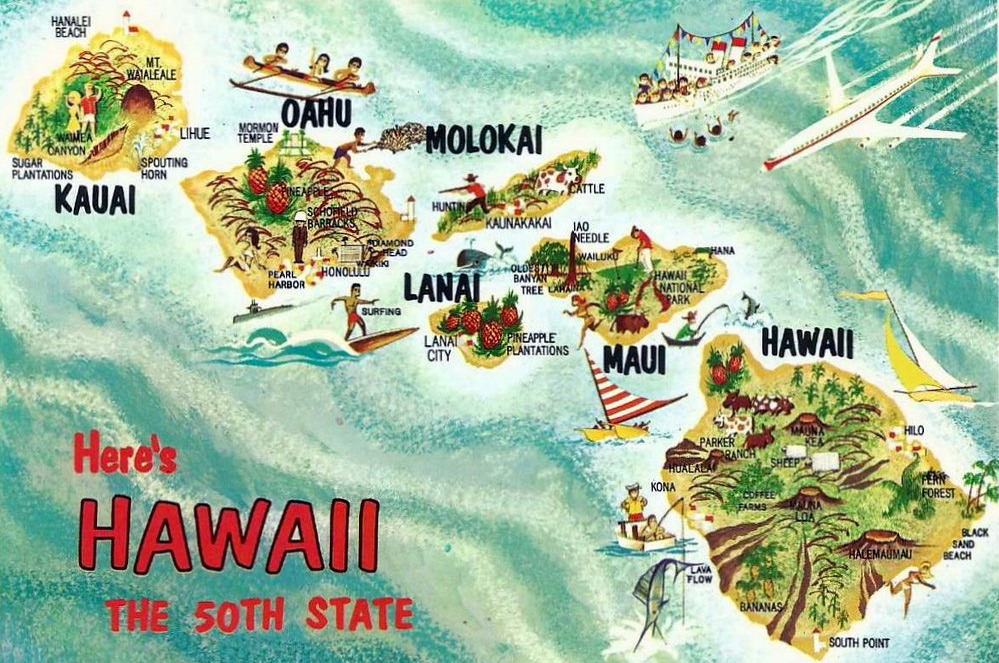 하와이는 몇개의 섬으로 구성되어 있나요? - Hawaii - 1