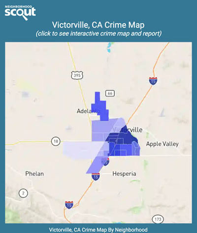 Victorville 범죄통계보면 재산범죄율은 주 평균보다 높네요  - Victorville - 1