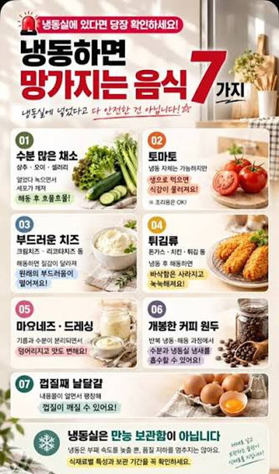 냉장고에 남은 김치찌개, 냉동실에 넣어도 될까?  - Victorville - 1