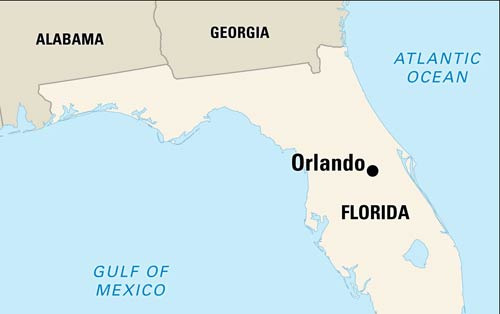 올랜도는 유명한데 정작 플로리다 어디 있는지는 모른다 - Orlando - 1