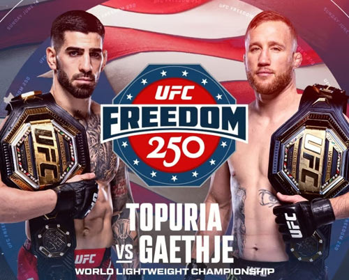 백악관 앞마당에서 열린 'UFC 프리덤 250' 뒷말들 - Washington - 1