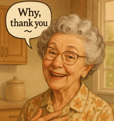 왜 미국사람들은 헷갈리게 “Why, thank you.” 라고 할까 - Burbank - 1