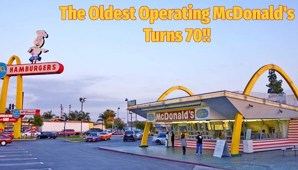 다우니에 있는 Oldest Original Mc Donald's 이야기  - Downey - 1