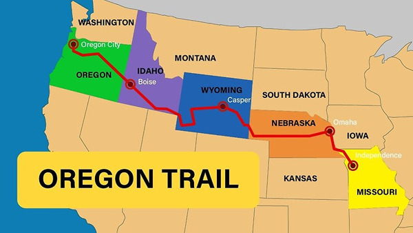 The Most Challenging Section of the Oregon Trail: Wyoming - Wyoming - 1